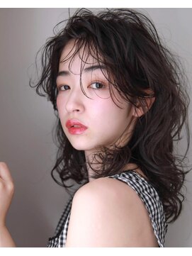 ネオリーブアイム 横浜西口店(Neolive aim) 【Neolive aim 横浜西口店】色っぽウルフ×ニュアンスパーマ