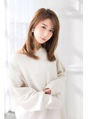 【Totia梅田】小顔に見せるヘア×クリアグレージュ