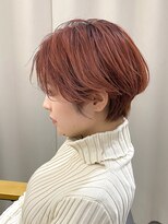 ハット(HUT)&nbsp;【カジュアルにきまる☆ハンサムショート:オレンジver.】