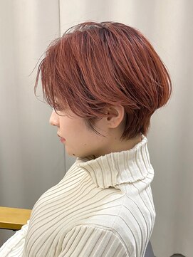 ハット(HUT) 【カジュアルにきまる☆ハンサムショート:オレンジver.】