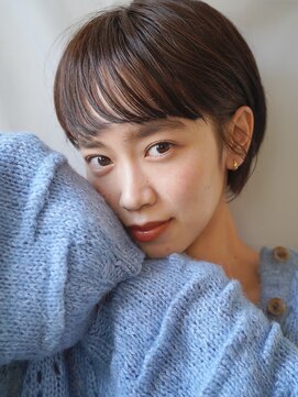 サンプラス(san+) 【リコ】前髪パーマでこなれショート