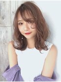 似合わせカット×アースカラー×くびれヘア×デザインカラー