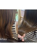 髪質改善カラー