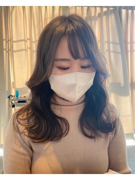 ザコーストバイネオリーブ 辻堂店(The coast by neolive) ヨシンモリヘア　透け感マロンベージュ