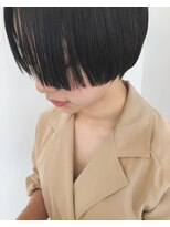 サンプラス(san+)&nbsp;ラインショート×ブラック