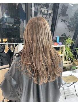 ルネ 北千住(Renee) ミルクティーベージュ_くすみベージュ_オルチャンヘア