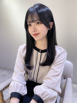 ラメール(MAISON LA MER) 【NATSUKI】盛れる薄めぱっつんバングと小顔顔周り♪