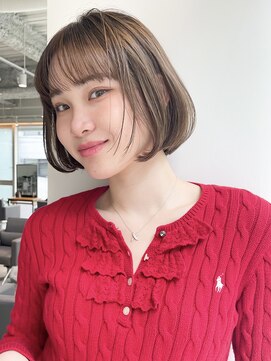 カフ(CAF) 【CAF 照下 イメチェン似合わせオルチャンミニボブ】