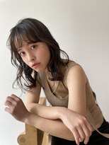 ルーイ(LOUIE) ニュアンスパーマのレイヤーミディアム