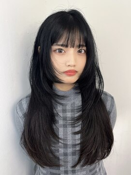 シェノン バイ アランスミシー 表参道(CHAINON by Alan smithee) 顔まわりからザクザク重ため韓国レイヤー