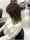 ハイライト_ベージュ_髪質改善_艶感_ブリーチカラー_28