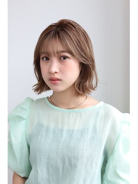 ヘアーアンドメイク エクリ 不動前店(Hair&Make equri) 【目黒・不動前】ふんわりボブカット
