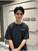 ダークアッシュニュアンスパーマウルフベリーショート【ケイト】