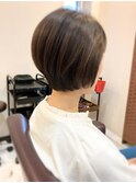 【11月】ナチュラルショートボブ♪