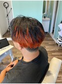 ドルピーオレンジ × メンズアンブレラ