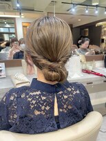 アミー 駒澤(Ammy komazawa) 【お呼ばれヘア】シニヨンスタイル