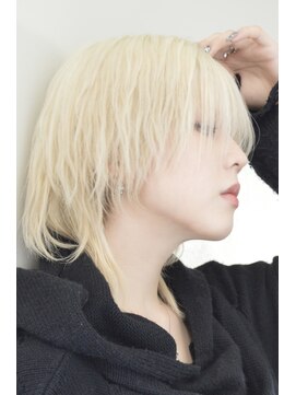 アイトーキョー 下北沢(AI TOKYO) ハイトーンウルフ×ジェンダーレス/下北沢/メンズカット/ウルフ