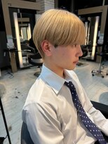 インク サカエ(inq sakae)&nbsp;メンズ/コンパクトマッシュ/ブロンド