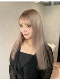ミルクティーグレージュ