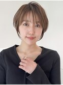 ウェーブミディアム似合わせカットメルティカラーショート/大宮