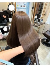 ヘアーサロン ウィング(HAIR SALON Wing) 赤坂＊ブリーチなしカラークリーミーベージュ赤み消し透明感