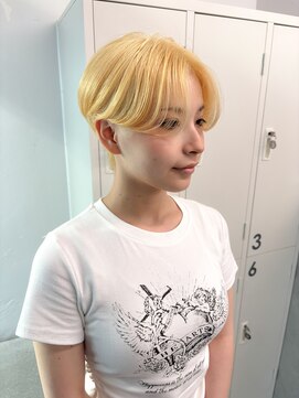 コド(codo) blond × handsome short
