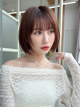 アフロート ディル(AFLOAT D'L) ☆似合わせカット顔まわりカット小顔レイヤー暗髪カラー☆