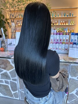 アチーブティルスマートサロン 豊川末広通店(achieve till Smart Salon) つるさらストレートヘア