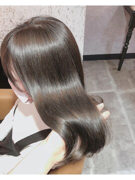 ロンド ルージュ 銀座店(Lond rouge) ミニウルフ髪質改善縮毛矯正酸性ストレートレイヤーカット/銀座