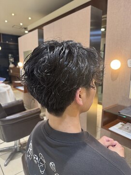 ヘアーウィーヴ 佐倉店(hair Weve) サーフカール/スパイキーショート/ブルーブラック/佐倉