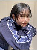 柔らかいショートヘア