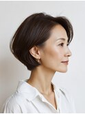 40代からの上品ショート