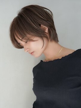 ギークス(GEEKS) 【GEEKS渋谷】冬カラー/レイヤーショート/顔周りレイヤー/ウルフ