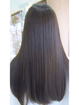 【髪質改善】アッシュマット系カラーの酸熱トリートメント87