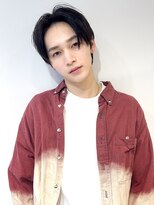 レトン 銀座(leton)&nbsp;サーフカール/フェザーパーマ/マッシュ/センターパート/メンズ