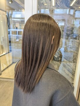 カミケンアジト(kamiken.ajito) お手入れ簡単◎美髪縮毛矯正【カミケンアジト/福島】