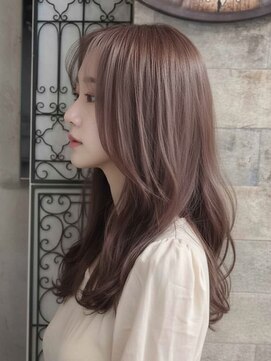 インデペンデンス(independence) ブリーチなしピンクベージュ×レイヤー