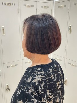 アッシュ 町田駅前通り店(Ash) 【Ash町田駅前通り店　西尾 美妃】ミセスのグラボブスタイル