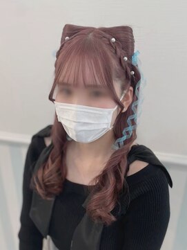 ヘアセットサロン ミント(Hair set salon MINT) ねこ耳ヘア☆