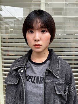 ロライマ 中目黒(roraima) 前髪/ショートボブ/丸み柔らか/マッシュ/シースルー