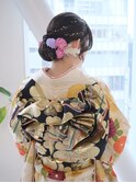 振袖着付け/振袖/成人式着付け/着物/振袖着付/成人式ヘアセット