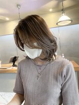 エイト 博多店(EIGHT hakata)&nbsp;グレージュハイライトカラー