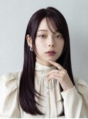 大人可愛い20代30代40代ロングレイヤーグレージュ