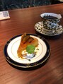 ピークツー 吉祥寺Second(PEAK2) かぼちゃのプリン?テリーヌ?カァーフィとの相性♪