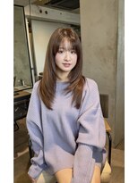 アンドワビサビ 高円寺(& WabiSabi)&nbsp;【2026年最新セミロングスタイル】ハッシュレイヤー×ベージュ