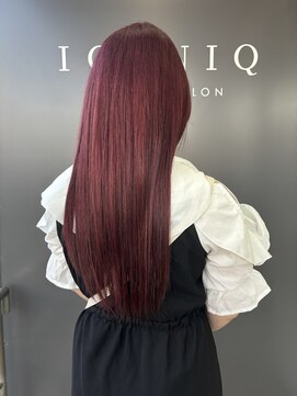 アイコニック 豊田店(ICONIQ) イメチェン/ピンクベージュ/アンブレラカラー/前髪/豊田