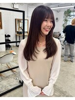 ソーソー(SoSo)&nbsp;似合わせカットレイヤースタイル×ベージュカラー2.4