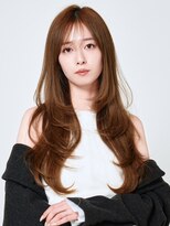 ジーナ 渋谷駅前(Zina)&nbsp;髪質改善*ロング小顔レイヤーグレージュ*美髪【Zina渋谷駅前】