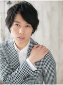オシャレ黒髪ウェーブj