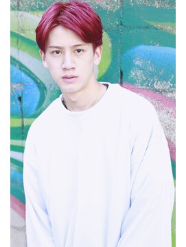 ネス(ness) [RIMMA]ディープレッド/センターパート/ネープレス